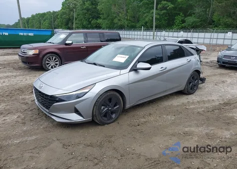 2021 Hyundai Elantra Sel из США, поврежденный, VIN 5NPLM4AG1MH008475